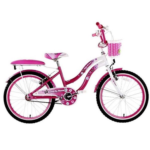 Bici butterfly bianco rosa - bici,
