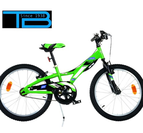 Bici bambino verde freno - bambino, 20"