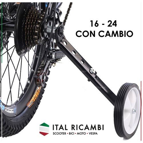Rotelle per bici - bici, con