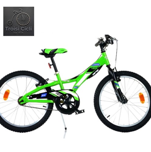 Bici bambino verde freno - bici, verde-
